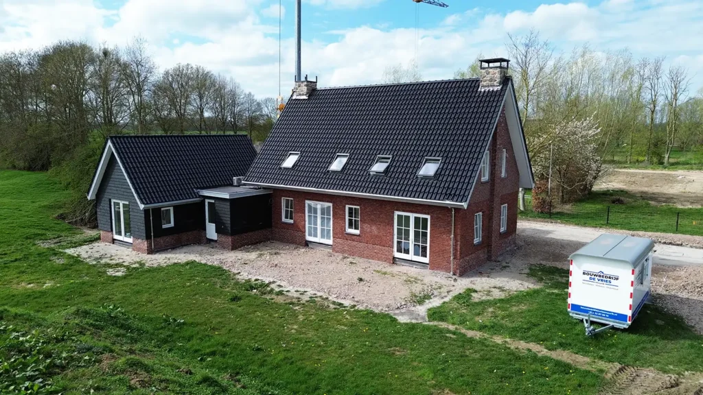 Nieuwbouwwoning gerealiseerd door Bouwbedrijf De Vries