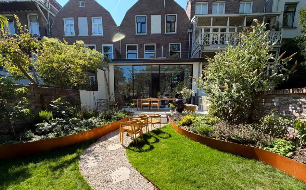 Buitenzijde verbouwde woning in Utrecht